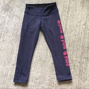 Lululemon Reversible SoulCycle Leggings